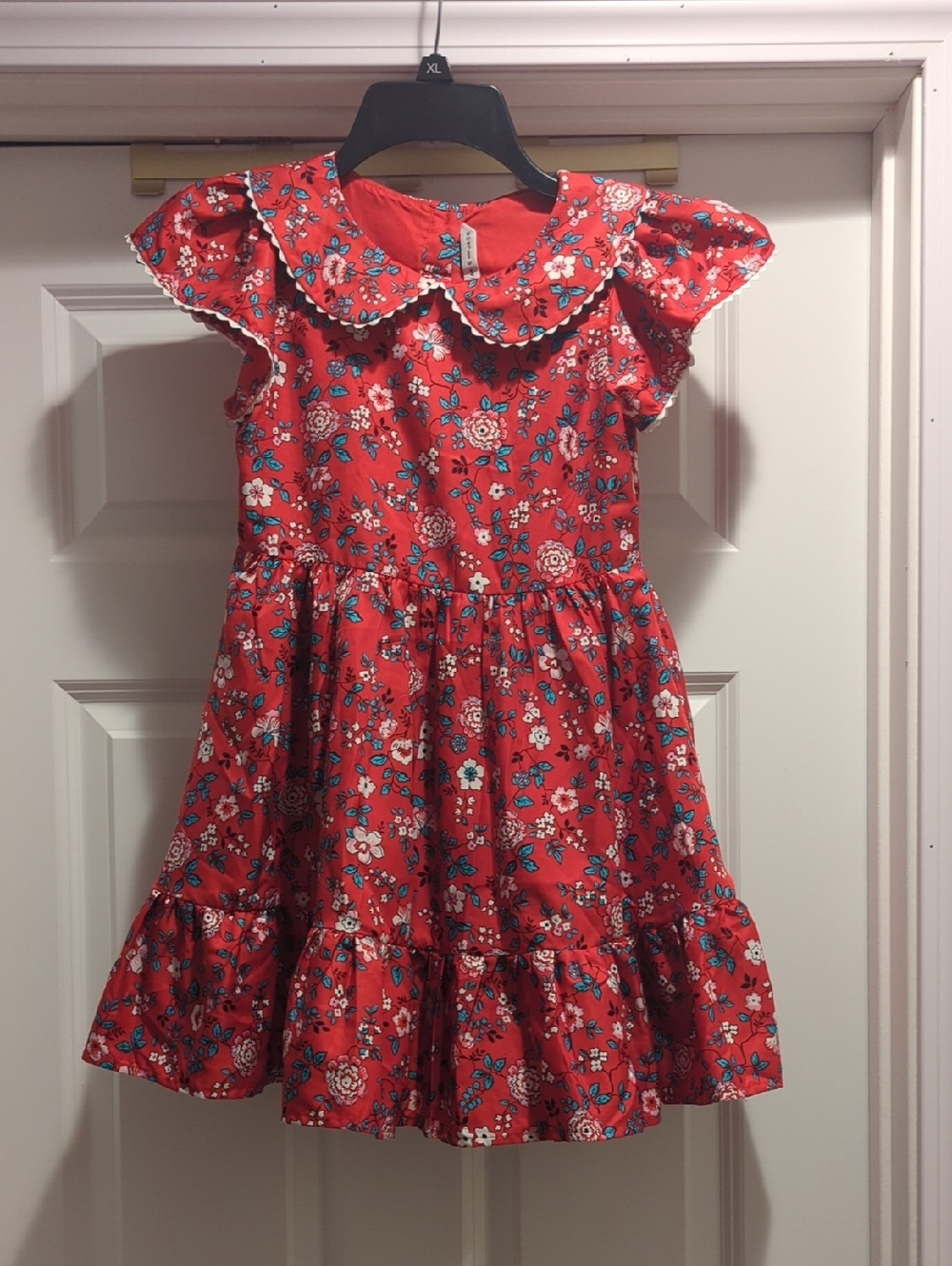 Janie and Jack Red Floral Dress